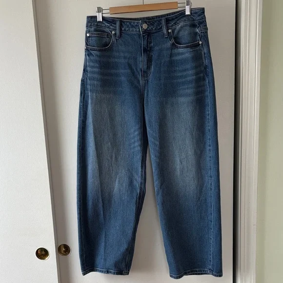 Quince Bella Stretch Barrel Jeans 31 - Picture 4 of 11